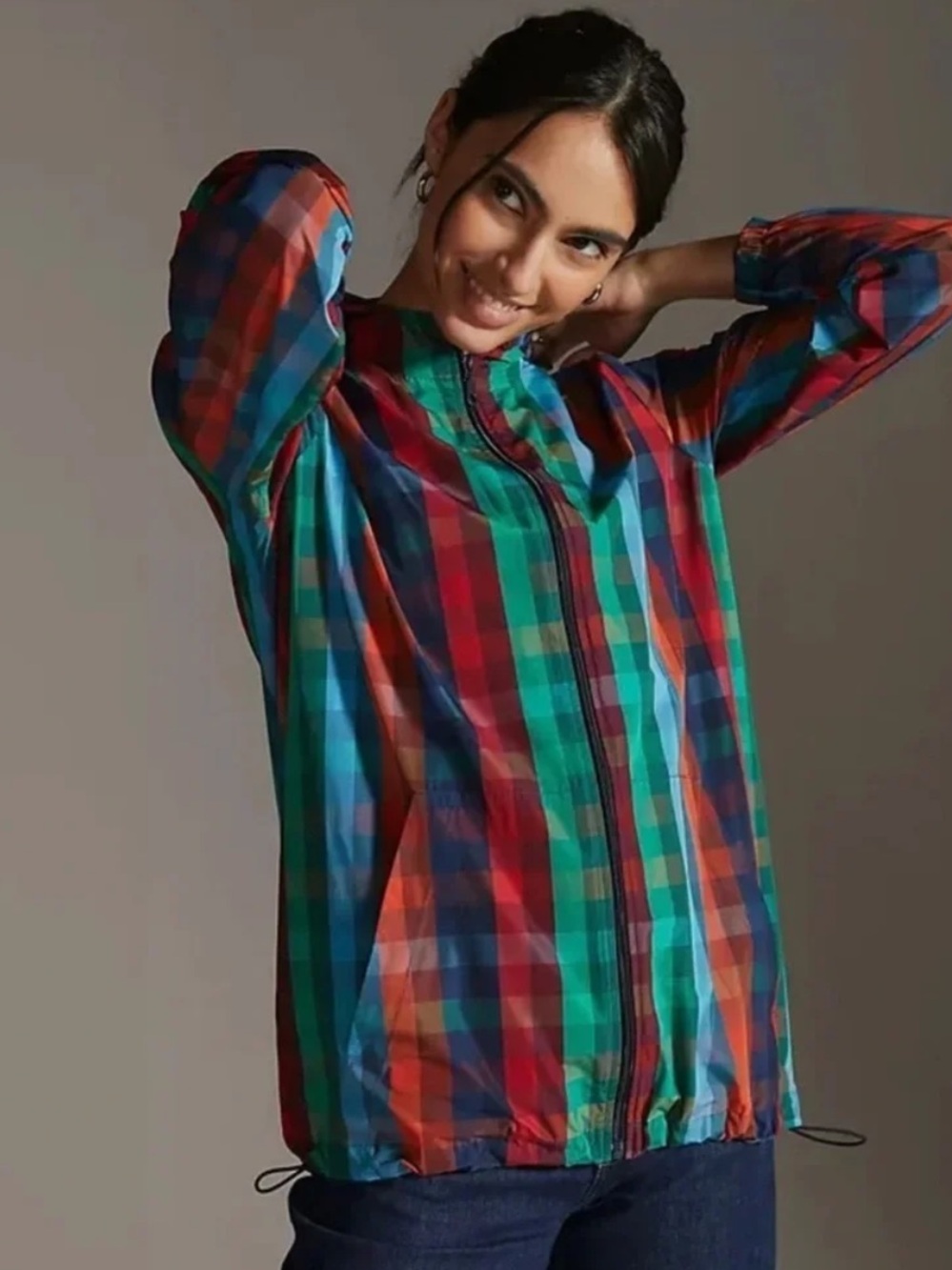 Kule Raincoat Kerber in Plaid